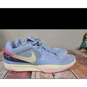 Nike Ja 1 Day One - DR8785-400 Cobalt Bliss/ Citron Tint Size 14